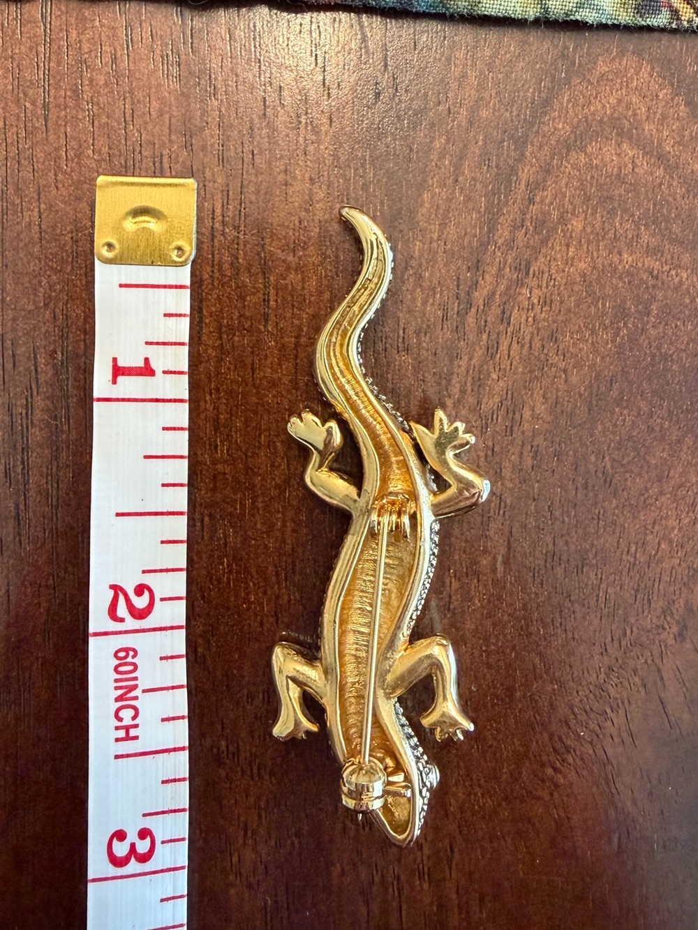 Lizard Brooch - Picture 2 of 2